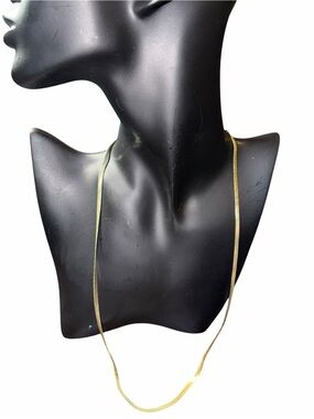 Kendra Scott Gold Herringbone Chain Necklace - Women Jewelry